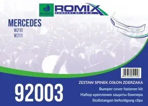 Montāžas elements, Motora vāks ROMIX 92003