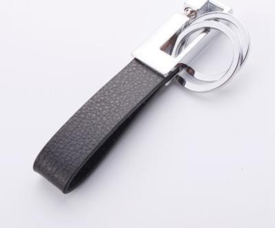 Atslēgu piekariņš MELNS ( 9.00 x 3.2 cm) ALBURNUS GX-405