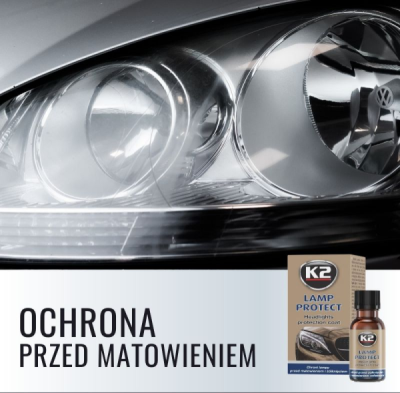 Lukturu stiklu aizsardzības līdzeklis keramika 10ml LAMP PROTECT (Detailing) K2 K530