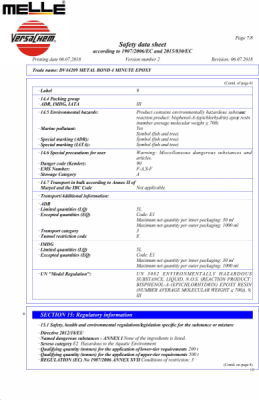 Metal Adhesive K2 DV44209
