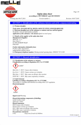 Metal Adhesive K2 DV44209