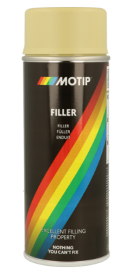 Izsmidzināma špaktele, pildviela 400ml MOTIP Filler novērš rūsēšanu MOTIP 04064