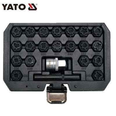 WHEEL NUTS SOCKET SET 22PCS HAND TOOLS SOCKETS,ACCESSORIES & SETS YATO YT-060305