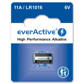 Baterija pultij 11A LR1016 MN11 6V 60mAh 1gab everActive BPEV11ABL1