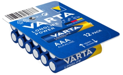 Baterija LR03 AAA MADE IN GERMANY 1.5V 1250mAh 12gab Longlife Power VARTA ALVA0312BLONG