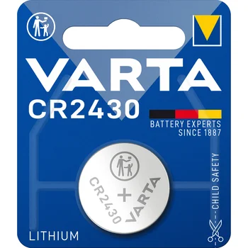 Litija baterija CR2430 3V 300mAh 1 gab VARTA CR2430