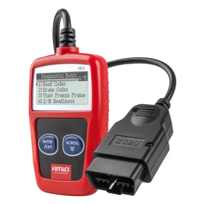OBD2 diagnostikas skeneris OBD2 professional 8–18V (skaneris) AMIO 04729