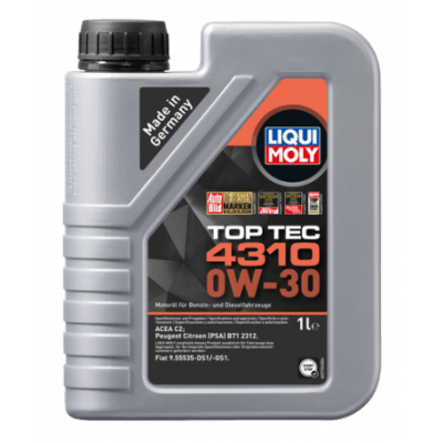 LIQUI MOLY Top Tec, 4310 2361 Motorolie 0W-30, 1l