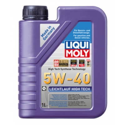 LIQUI MOLY Leichtlauf, High Tech 2327 Motorolie 5W-40, 1l