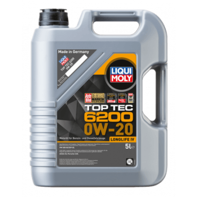 LIQUI MOLY Top Tec, 6200 Motorolie 0W-20, 5l 20789