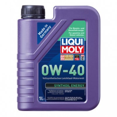 LIQUI MOLY Synthoil, Energy Motorolie 0W-40, 1l 9514