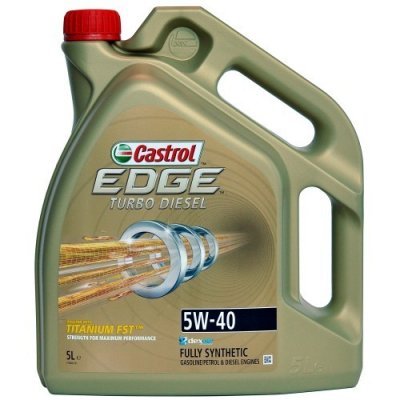 Castrol 5W40 EDGE TURBO DIESEL TITANIUM FST 5L