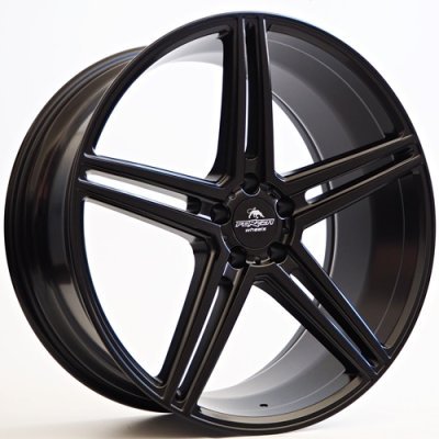 Alufælge Forzza Bosan 9,5X21 5X112 ET30 66,45 Satin Black FLOW FORMING