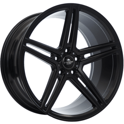 Alufælge Forzza Bosan 9,5X19 5X112 ET35 66,45 Satin Black