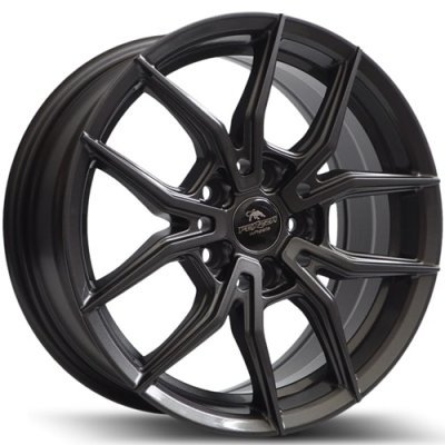 Alufælge Forzza Orbit 7X16 5X100 ET35 73,1 Gun Metal