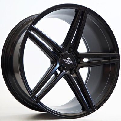 Alufælge Forzza Bosan 10,5X21 5X120 ET38 72,56 Satin Black FLOW FORMING
