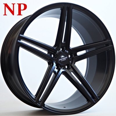 Alufælge Forzza Bosan 10,5X20 5X112 ET37 66,45 Satin Black (NP)