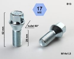 Bolt 14X1,5 56/28 H17 kegle