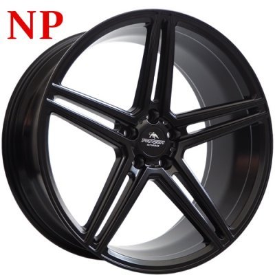 Alufælge Forzza Bosan 9X20 5X112 ET25 66,45 Satin Black (NP)