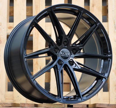 Haxer HX08F R20 9+10.5 ET30+ET42 5x120 72.6 BL