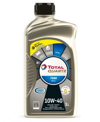 Total QUARTZ 7000 DIESEL 10W40 1L