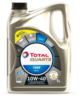 Total QUARTZ 7000 DIESEL 10W40 5L