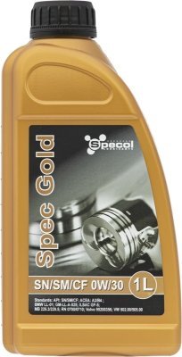 MOTOROLIE SPECOL 0W30 1L SPEC GOLD SN/SM/CF / A3/B4 / LL01 / 229.5 / RN0710 / 502.00 505.00