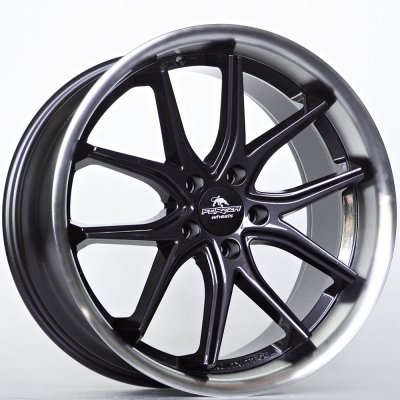 Alufælge Forzza Storm 9,5X19 5X120 ET38 72,56 Black Magic Lip Polished