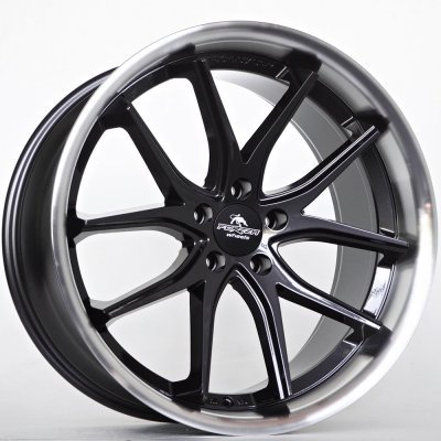 Alufælge Forzza Storm 10,5X20 5X120 ET38 72,56 Black Magic Lip Polished