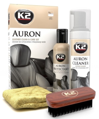 K2-G420 Auron Læder Rens Og Pleje Sæt