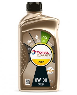 Total QUARTZ 9000 0W30 1L