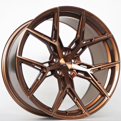 Alufælge Forzza Gravity 10,5X21 5X112 ET40 66,56 Bronze Brushed + Bronze Clear Coat