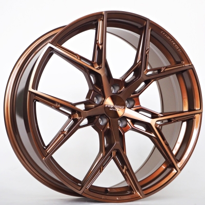 Alufælge Forzza Gravity 9X21 5X112 ET25 66,56 Bronze Brushed + Bronze Clear Coat