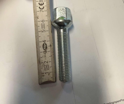 bolt 12x1.5 50 mm kugle