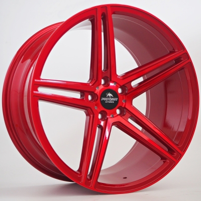 Alufælge Forzza Bosan 10,5X20 5X112 ET37 66,45 Candy Red