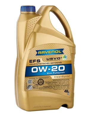 Motorolie RAVENOL EFS EcoFullSynth. SAE 0W-20 4L