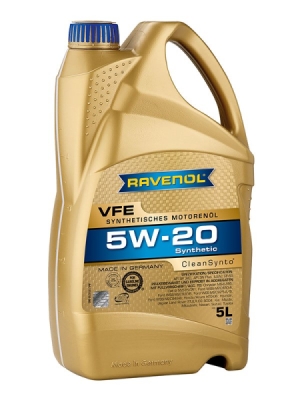 Motorolie RAVENOL VFE SAE 5W-20 5L