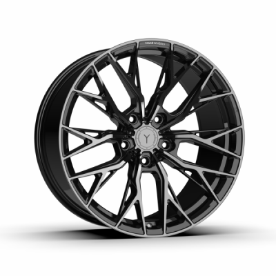 YANAR WHEELS DNZ-20 | 22X9.5 5X112 ET32 TINTED BLACK