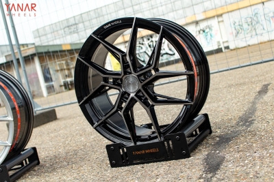 YANAR WHEELS ROT-010 | 19X8.5 5X112 ET42 TINTED BLACK
