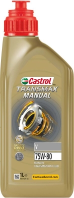 CASTROL OIL 75W80 1L TRANSMAX MANUAL V / GL4+ / TL 52 532 /