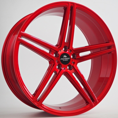 Alufælge Forzza Bosan 9X22 5X112 ET35 66,45 Candy Red