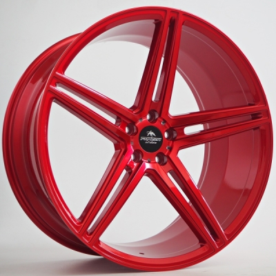 Alufælge Forzza Bosan 10,5X22 5X112 ET38 66,45 Candy Red