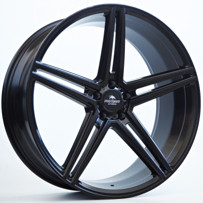 Alufælge Forzza Bosan 9X22 5X112 ET25 66,45 Satin Black (NP)