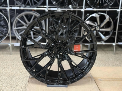 YANAR WHEELS DNZ-20 | 22X9.5 5X112 ET32 GLOSS BLACK
