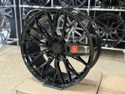 YANAR WHEELS DNZ-20 | 22X9.5 5X112 ET32 GLOSS BLACK