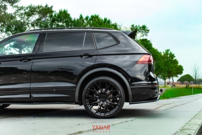 YANAR WHEELS DNZ-20 | 22X9.5 5X112 ET32 GLOSS BLACK