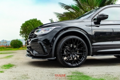 YANAR WHEELS DNZ-20 | 22X9.5 5X112 ET32 TINTED BLACK