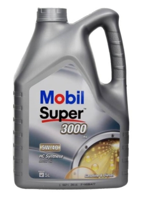 OLEJ MOBIL SUPER 5W40 5L 3000X1 SN / A3/B4 / 502.00 505.00 / 229.3 / A40 / B71 2296 / RN0710