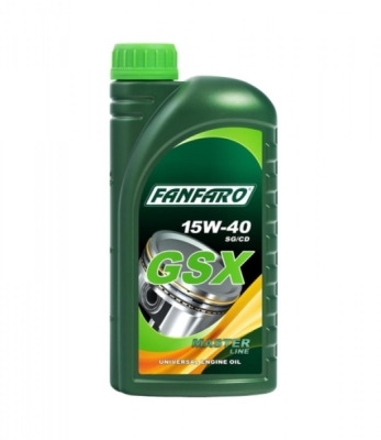 Motorolie FANFARO 15W40 1L MASTER GSX SN/CH-4 / A3/B4 / 502.00 505.00 / 229.1 229.3