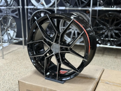 YANAR WHEELS ROT-010 | 19X8.5 5X112 ET42 TINTED BLACK